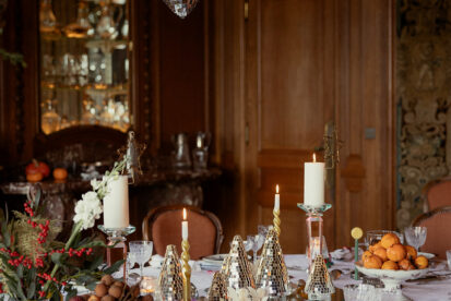 Table de fête : raffinement et magie de Noël ☆